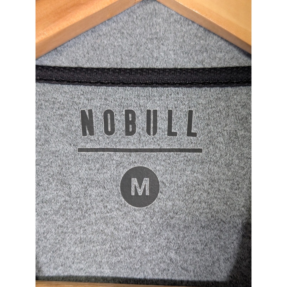 Nobull Performance Pullover Hoodie Gray Pockets M… - image 2